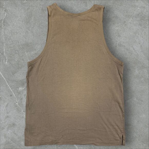 Vintage Faded 90's Nike Center Swoosh Basketball Embroidered Logo Tank Top - XL - Picture 2 of 5